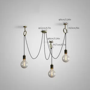 American Countryside Industrial Chandelier