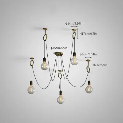 American Countryside Industrial Chandelier