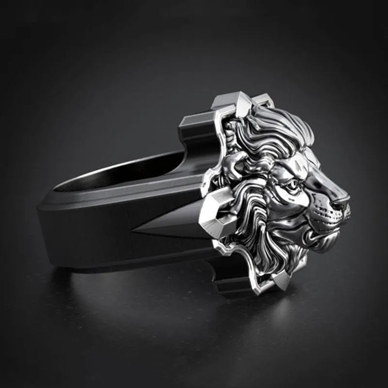 Ancient Greece Fearless Nemean Lion Ring