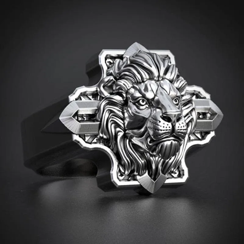 Ancient Greece Fearless Nemean Lion Ring