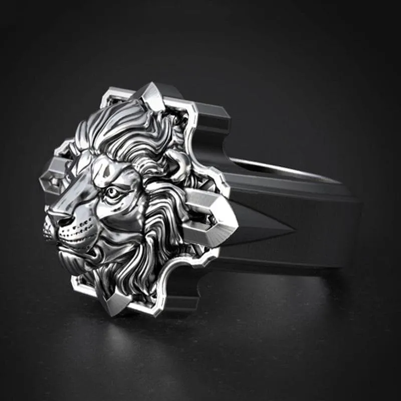 Ancient Greece Fearless Nemean Lion Ring