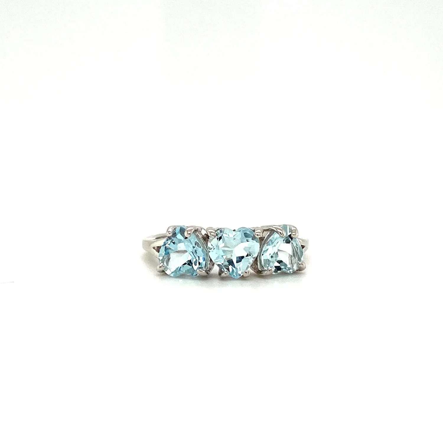 Aquamarine Ring in .925 Sterling Silver KSR - 18147