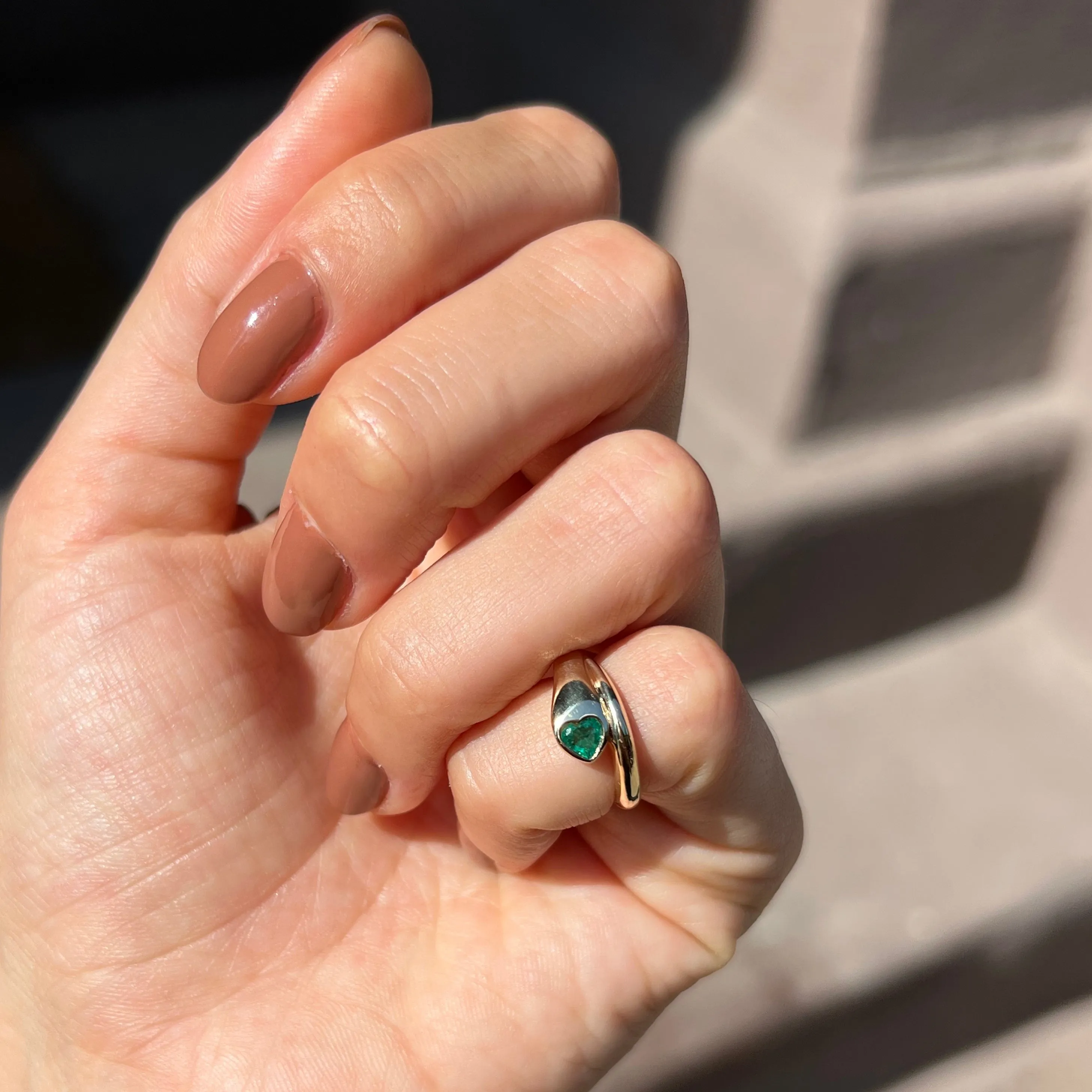 Baby Boa Pinky Ring