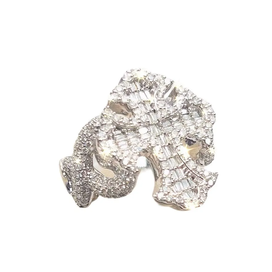 Baguette Cross Gucci Link Band