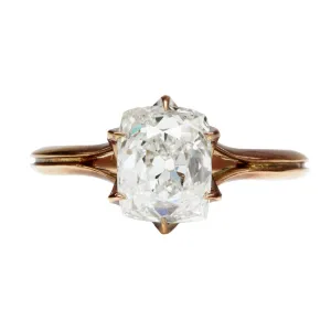 Bell & Bird Split Shank Solitaire with Scalloped Prongs