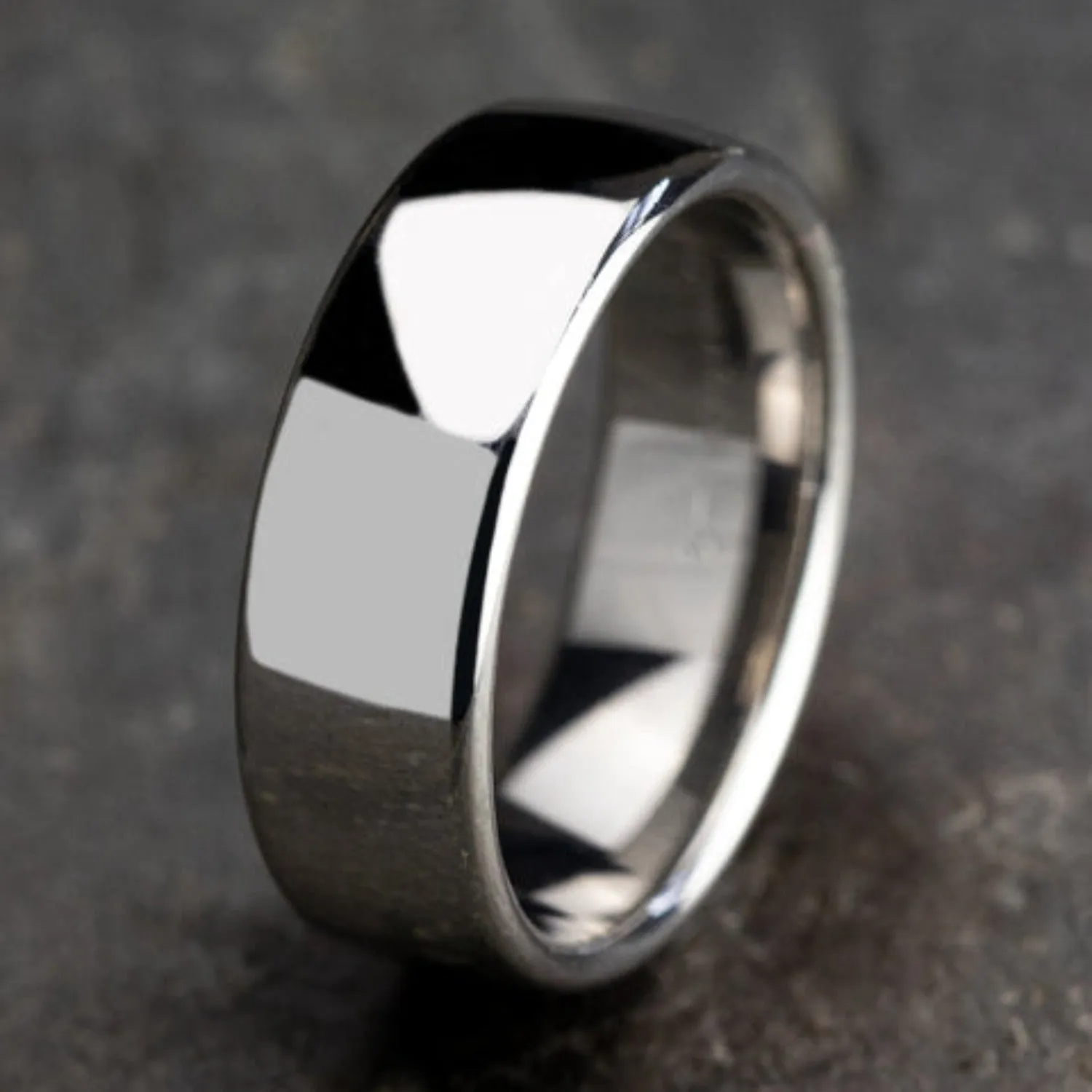 Benchmark Classic 7.5MM European Comfort Fit Mens Wedding Band