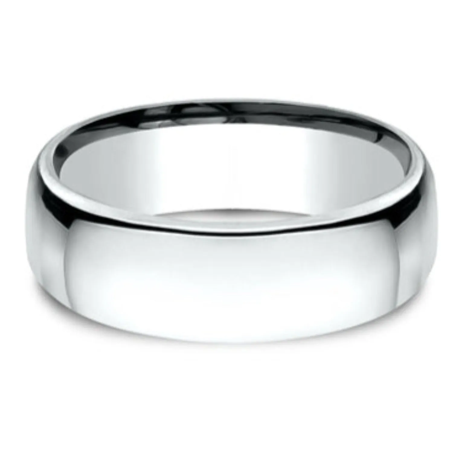 Benchmark Classic 7.5MM European Comfort Fit Mens Wedding Band