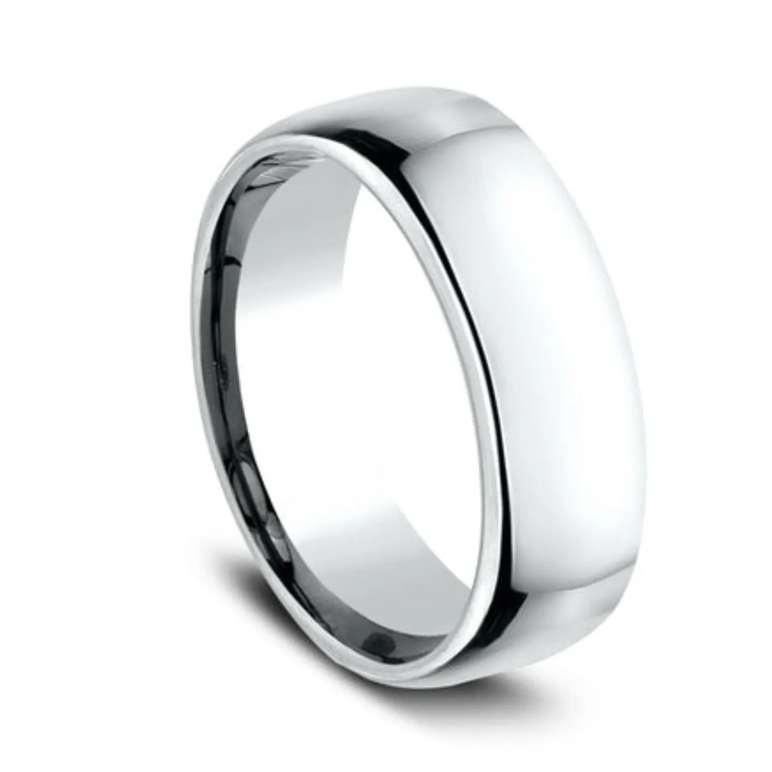 Benchmark Classic 7.5MM European Comfort Fit Mens Wedding Band