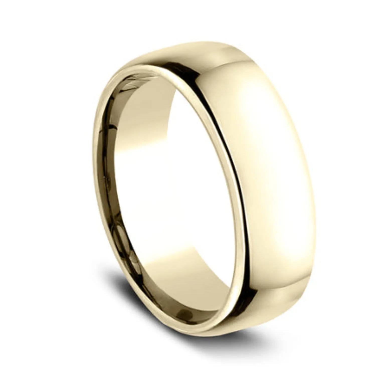 Benchmark Classic 7.5MM European Comfort Fit Mens Wedding Band