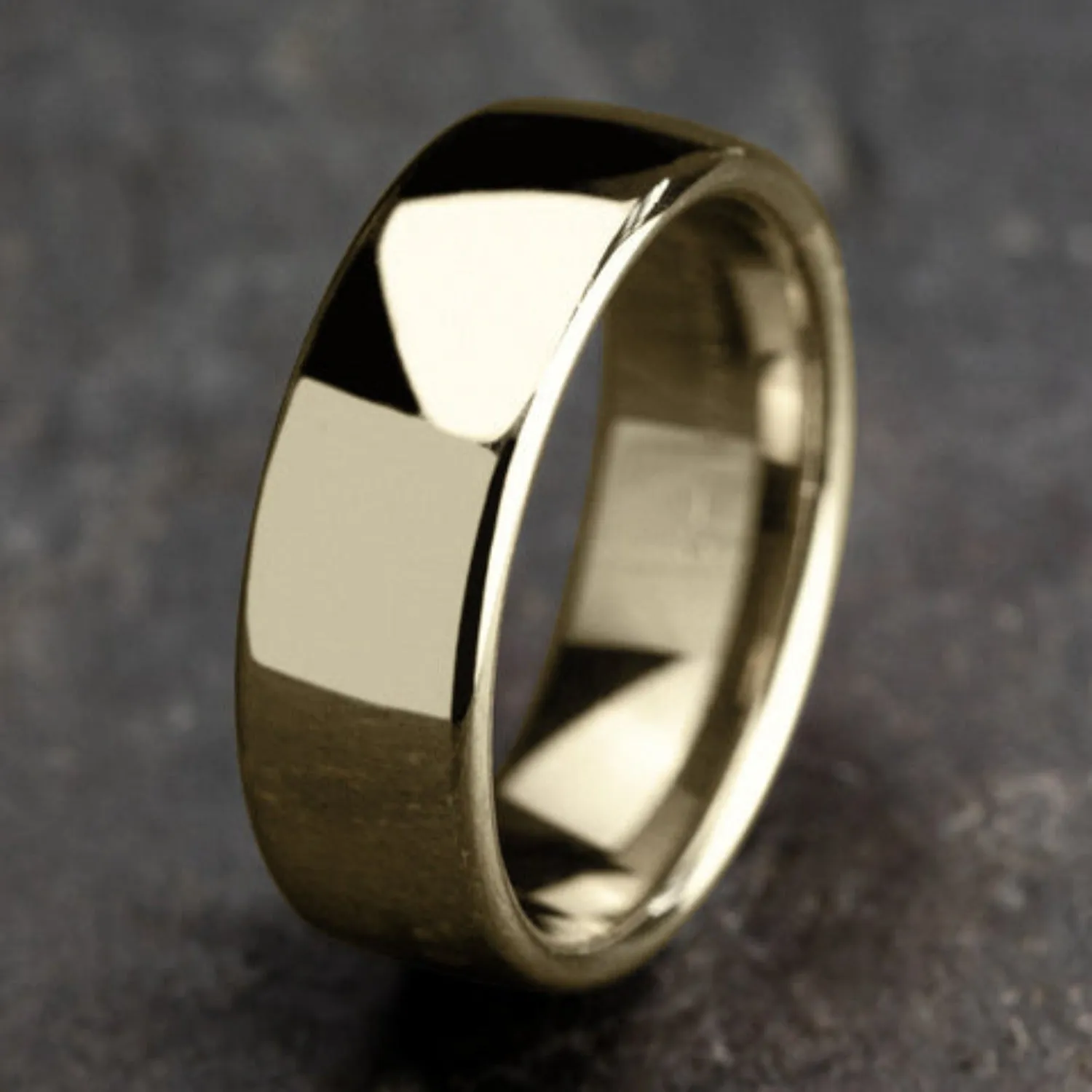 Benchmark Classic 7.5MM European Comfort Fit Mens Wedding Band