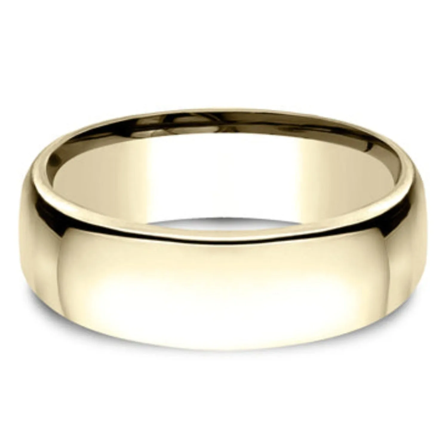 Benchmark Classic 7.5MM European Comfort Fit Mens Wedding Band