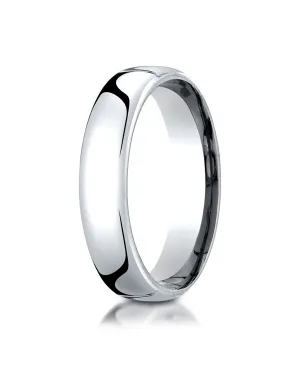 Benchmark Palladium 5.5mm European Comfort-Fit Wedding Band Ring (Sizes 4 - 14 )