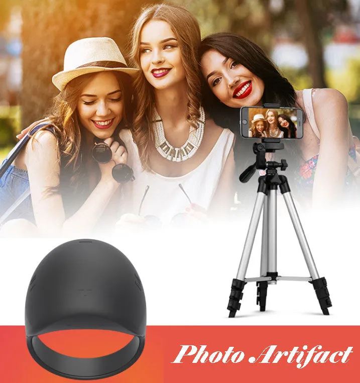 Bluetooth 5.0 Ring Remote Control PPT Page-Turner Mouse Bluetooth Mobile Phone Remote Control black