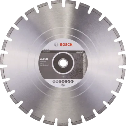 Bosch Standard for Asphalt Diamond Cutting Disc