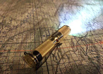 Brass AAA Flashlight by Maratac® REV 4