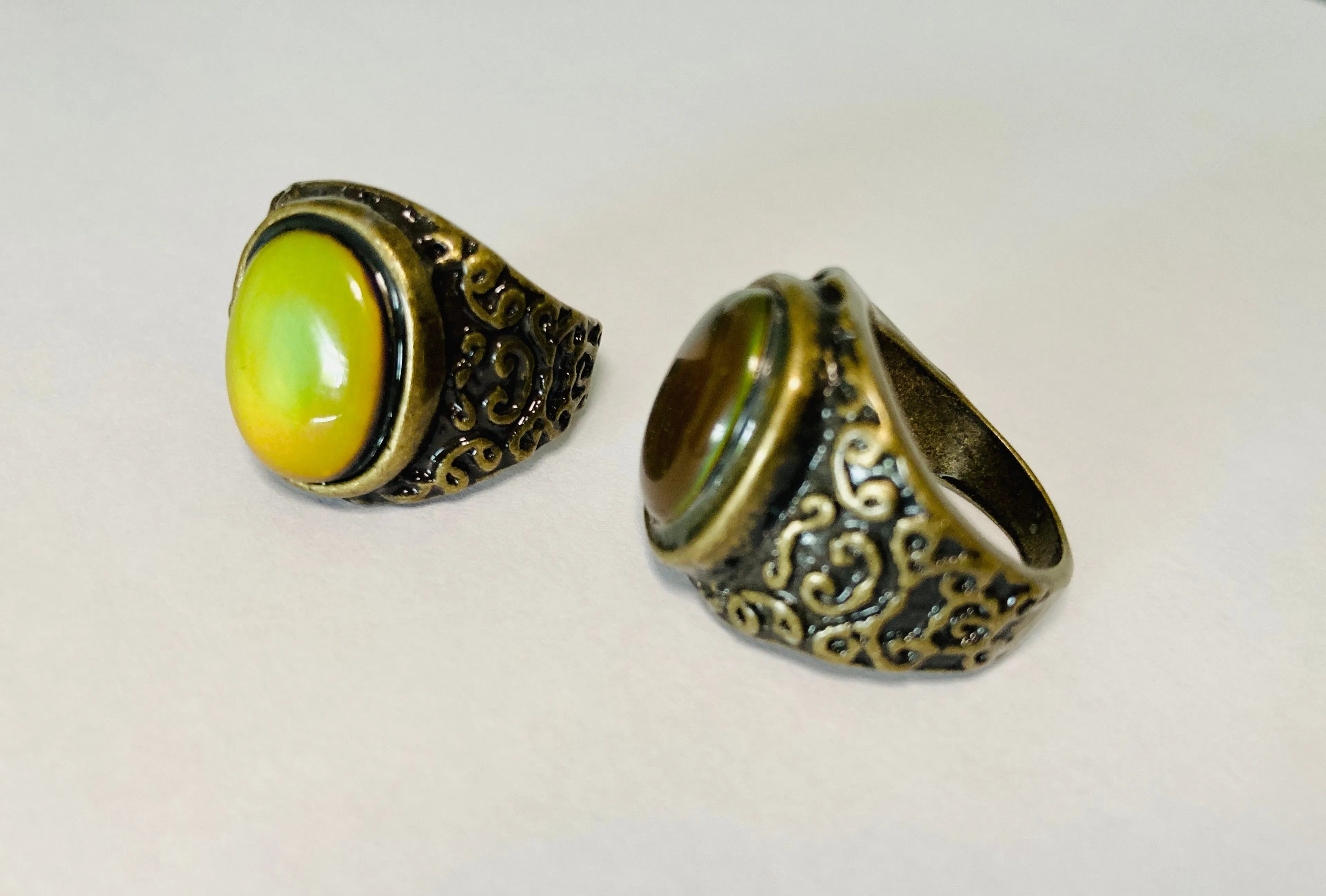Bronzed Mood Ring