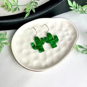 Cactus Dangle Earrings