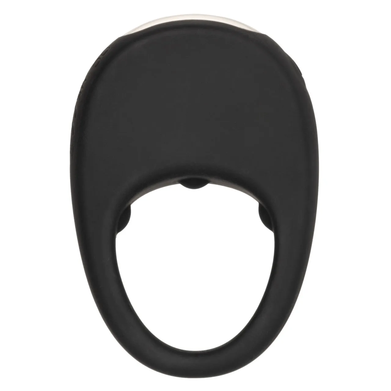 CaleXOtics SILICONE RECHARGEABLE PLEASURE RING Black Turbo Charged Vibrating Cock Ring