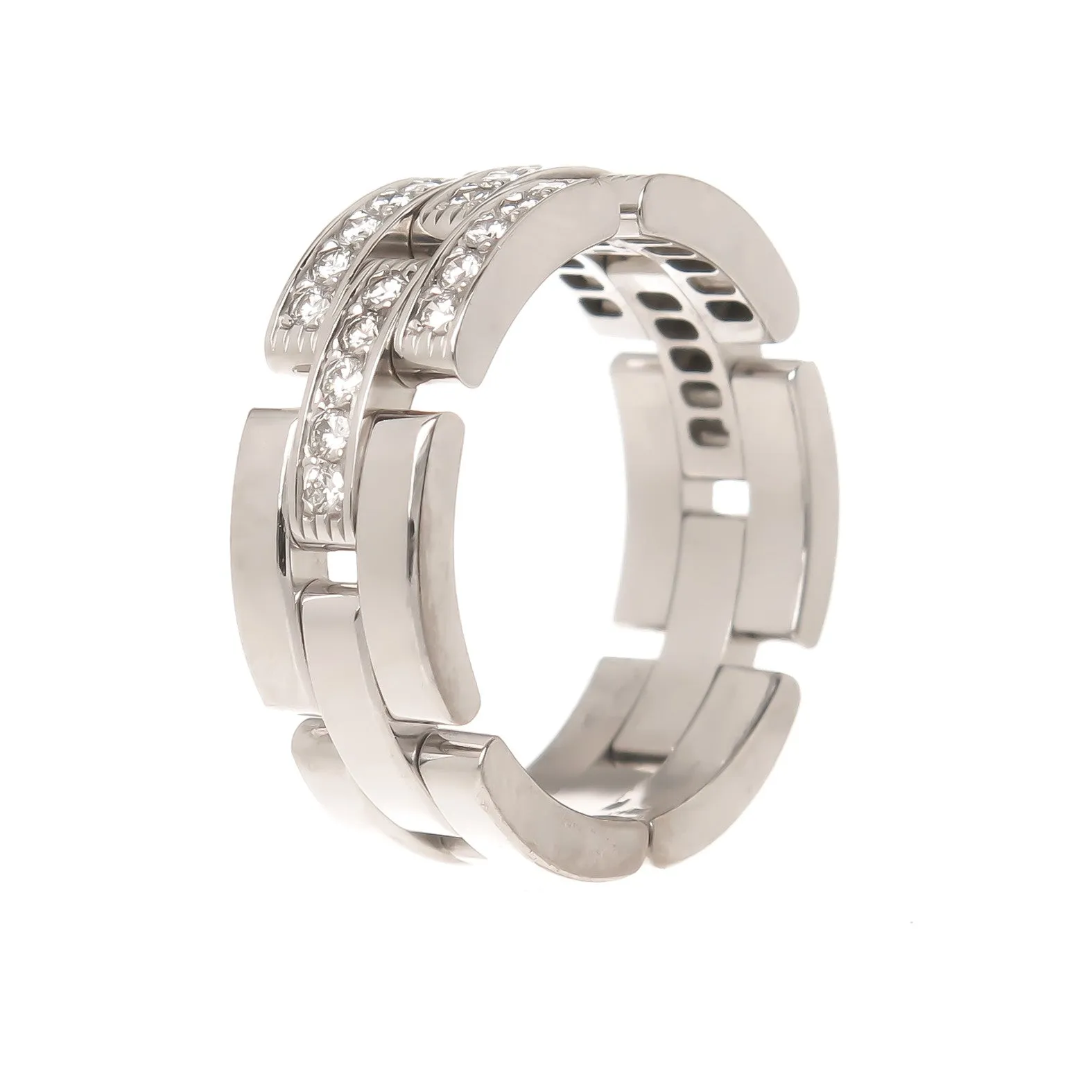Cartier Maillon Panthere Diamond Band Ring