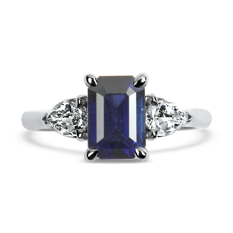 Christopher Designs 18k White Gold Engagement-Style Ring