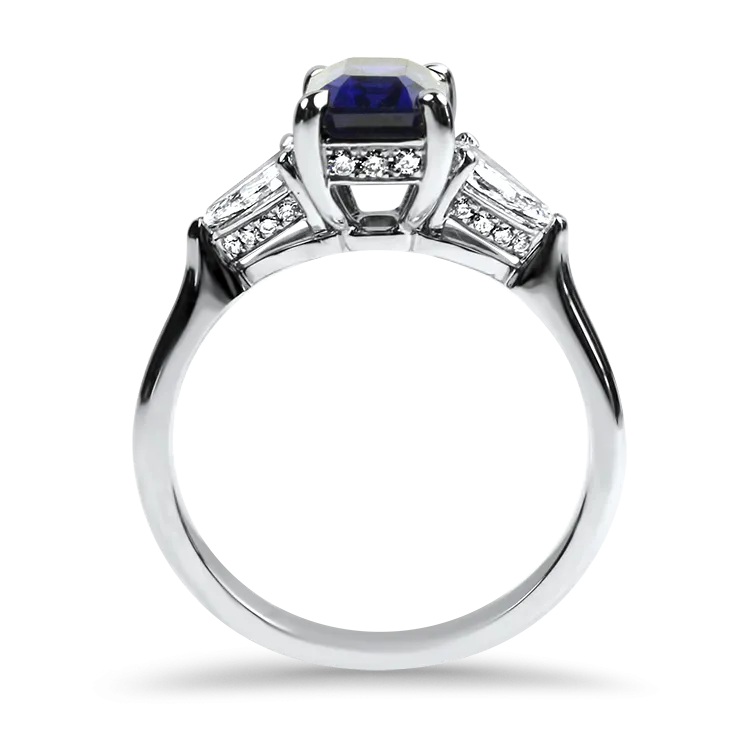 Christopher Designs 18k White Gold Engagement-Style Ring