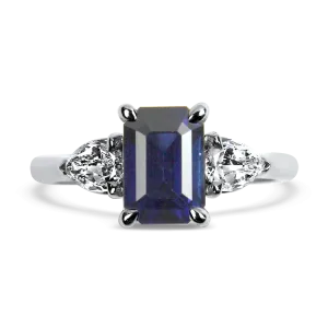 Christopher Designs 18k White Gold Engagement-Style Ring