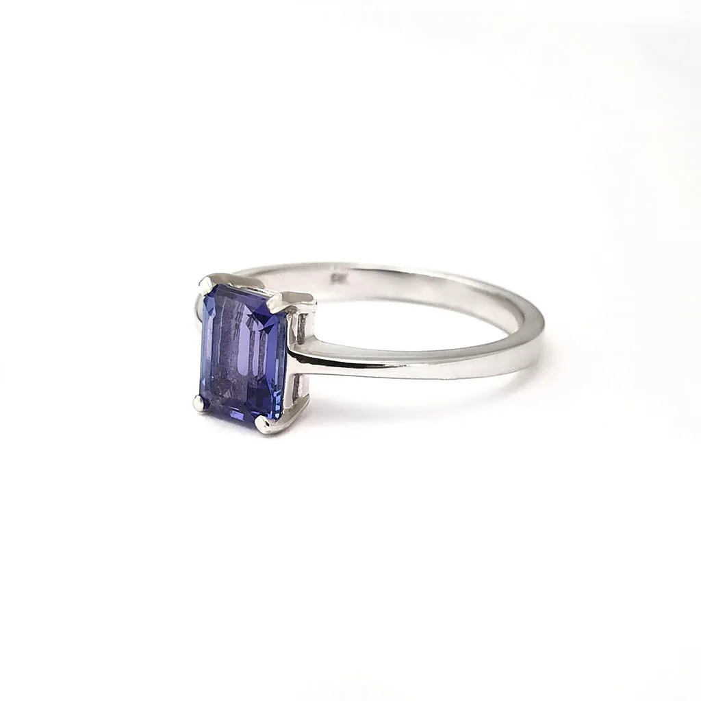 Classic Emerald Cut Solitaire Ring