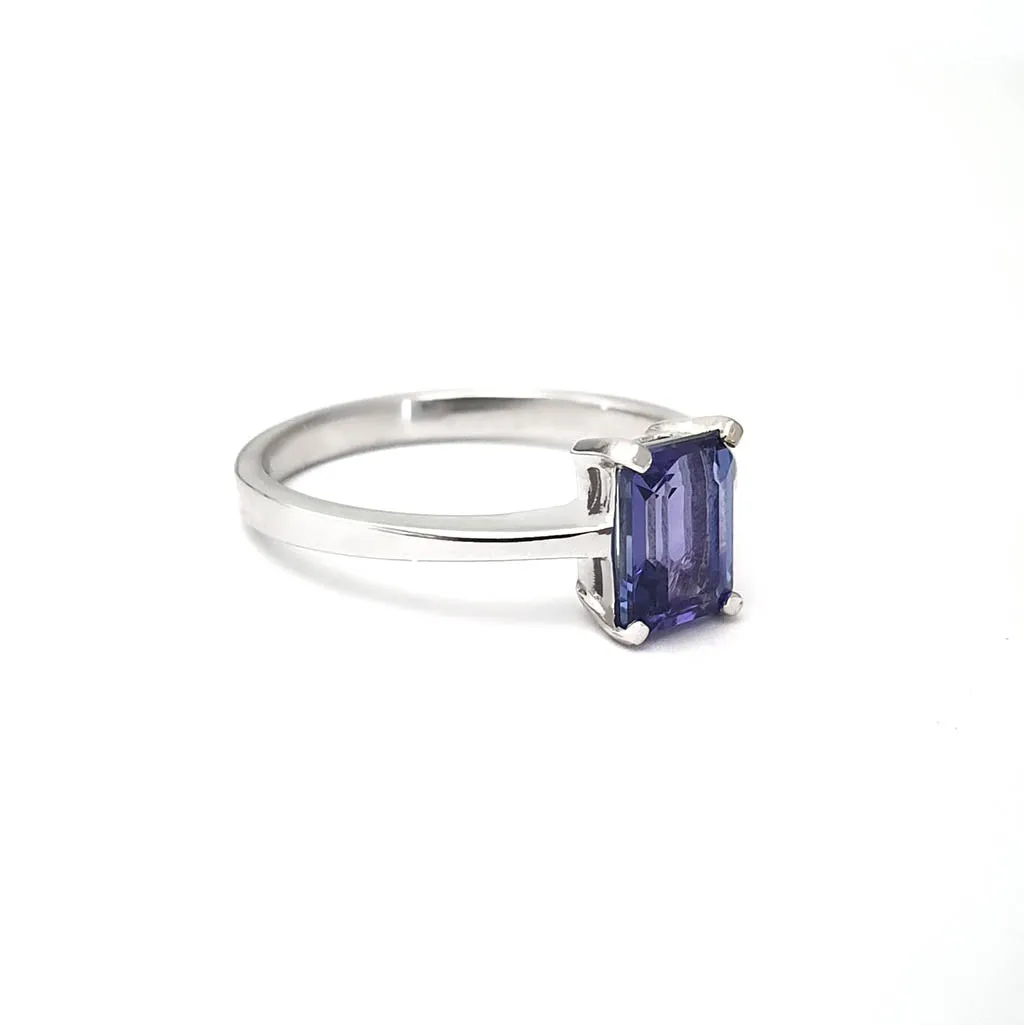 Classic Emerald Cut Solitaire Ring