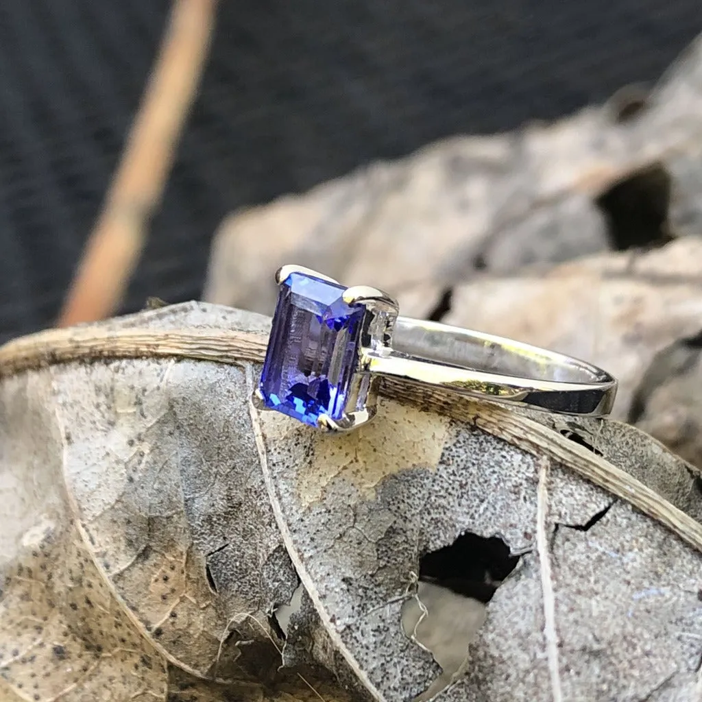 Classic Emerald Cut Solitaire Ring