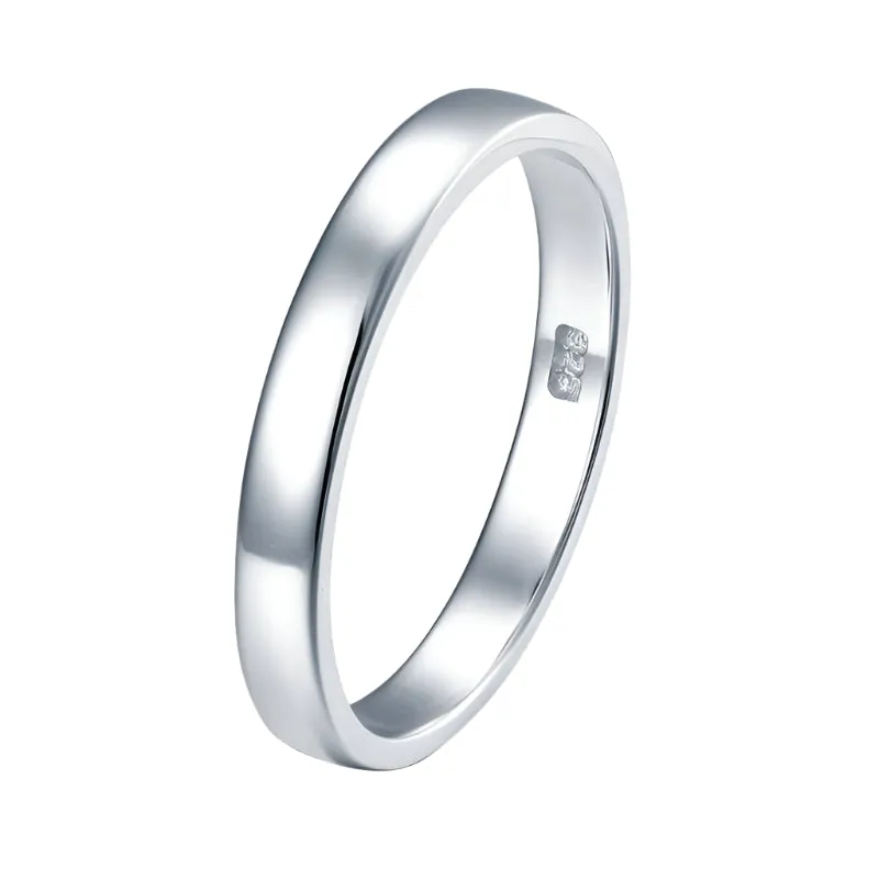 Classic Plain Wedding Band Ring