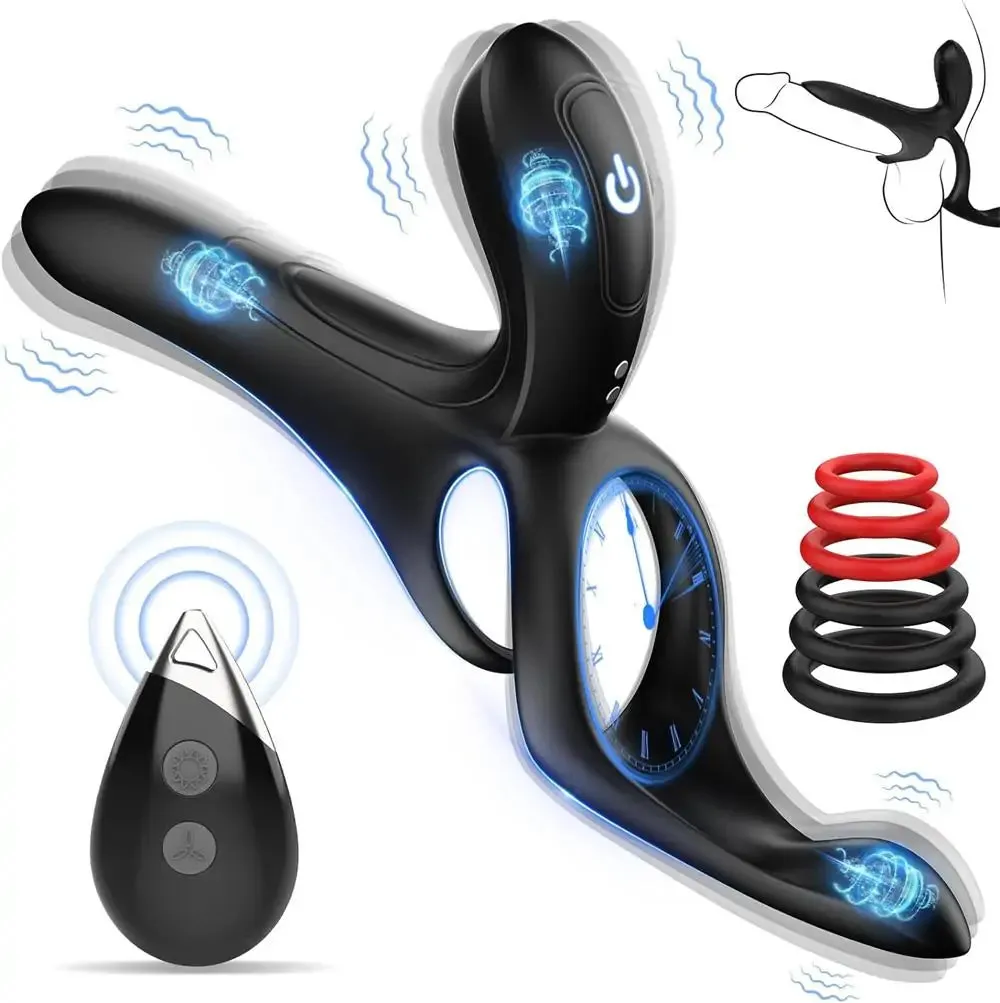Complete Passion Love Ring Vibrating Cock Ring with 3 Motors