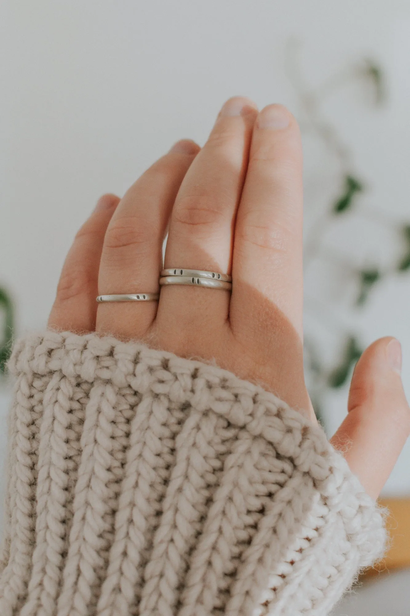 Dainty Stacker Ring - one left in size 6.5!