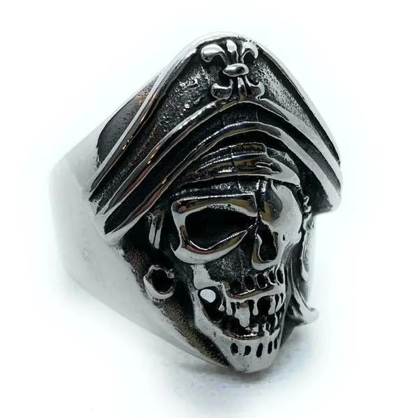 #DealoftheDay - Blackbeard - Pirate Skull Ring (#c350)