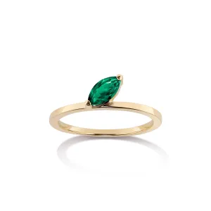 Defne Ring | Emerald