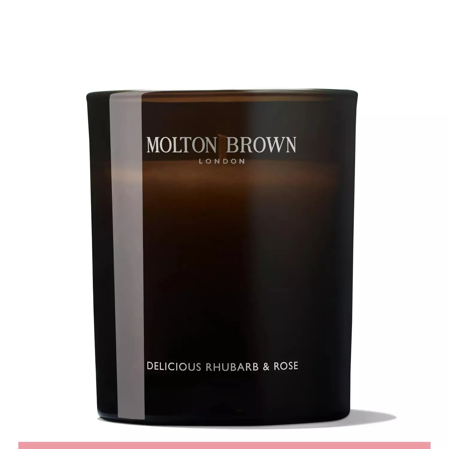 Delicious Rhubarb & Rose Single Wick Candle