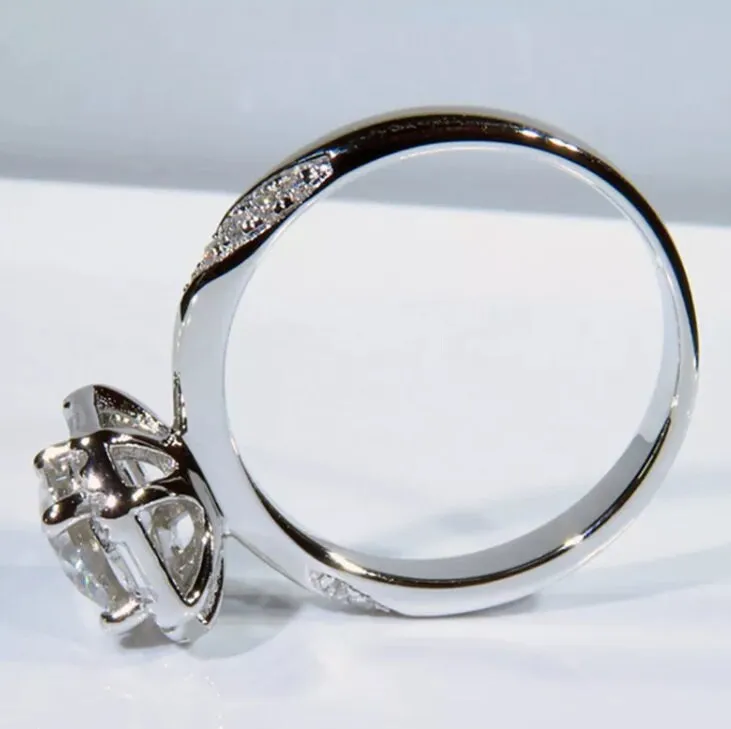 Diamond Engagement Ring | Round Diamond Engagement Ring | Wedding Ring | Womens Engagement Ring | Diamond Ring | Cheap Engagement Rings