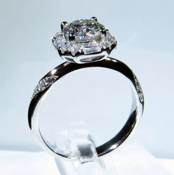 Diamond Engagement Ring | Round Diamond Engagement Ring | Wedding Ring | Womens Engagement Ring | Diamond Ring | Cheap Engagement Rings