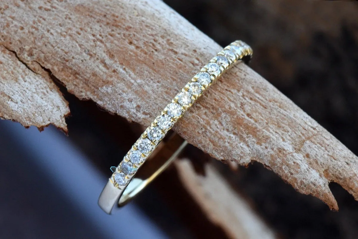Diamond wedding band- Affordable Wedding Band