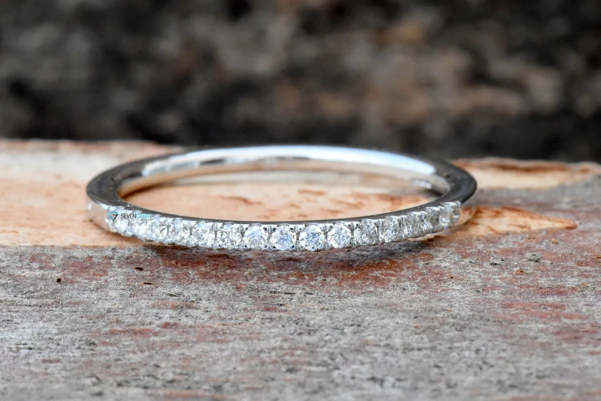 Diamond wedding band- Affordable Wedding Band