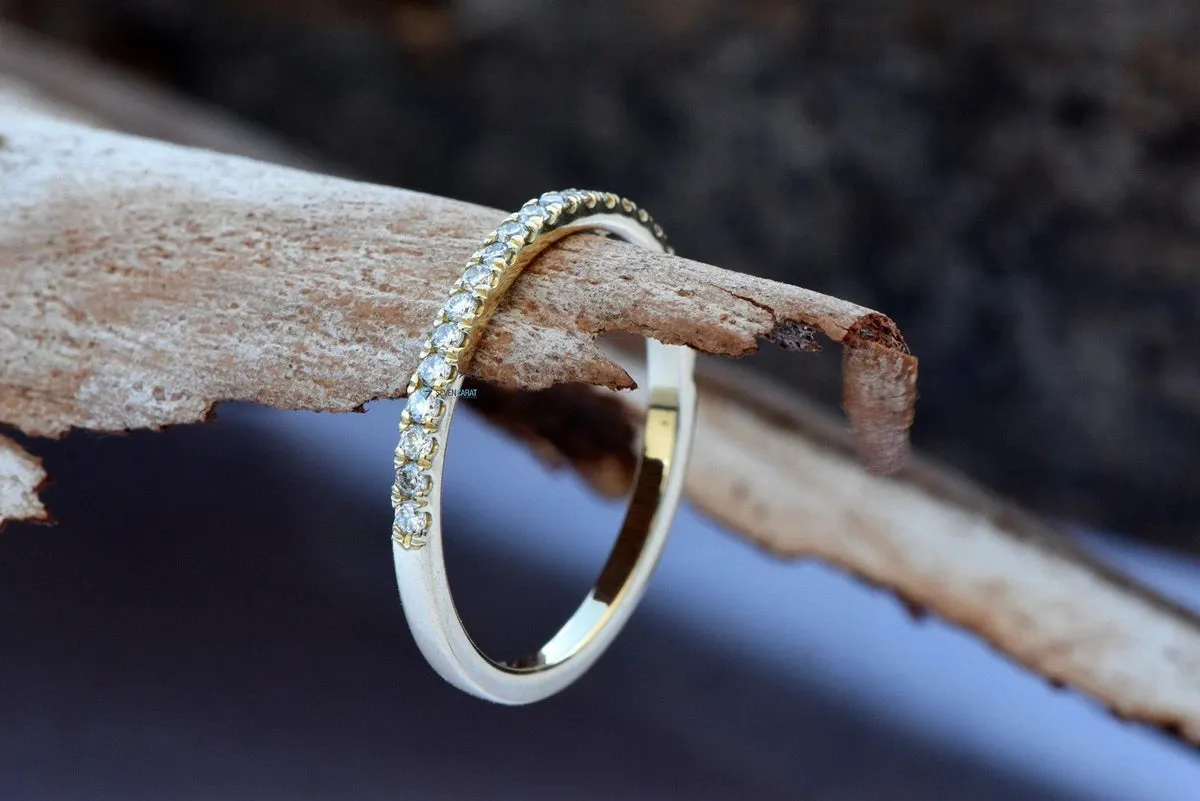 Diamond wedding band- Affordable Wedding Band