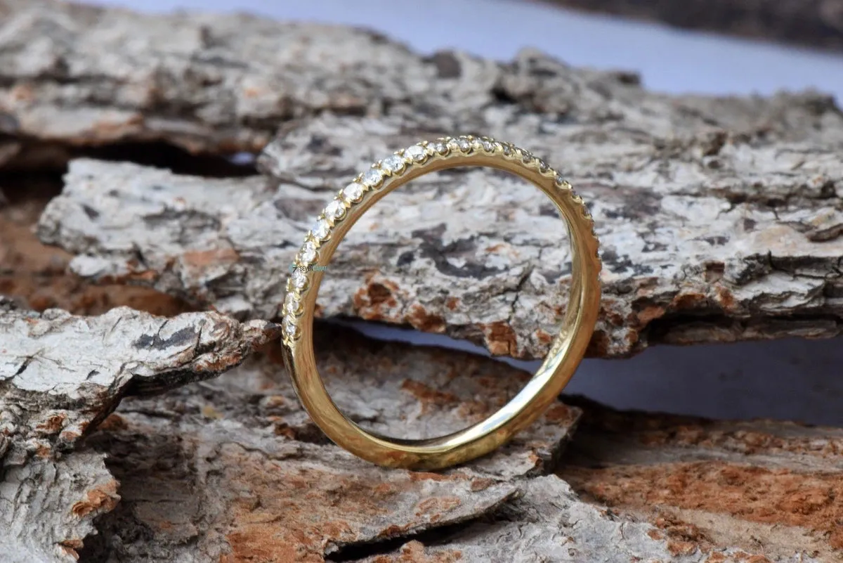 Diamond wedding band- Affordable Wedding Band