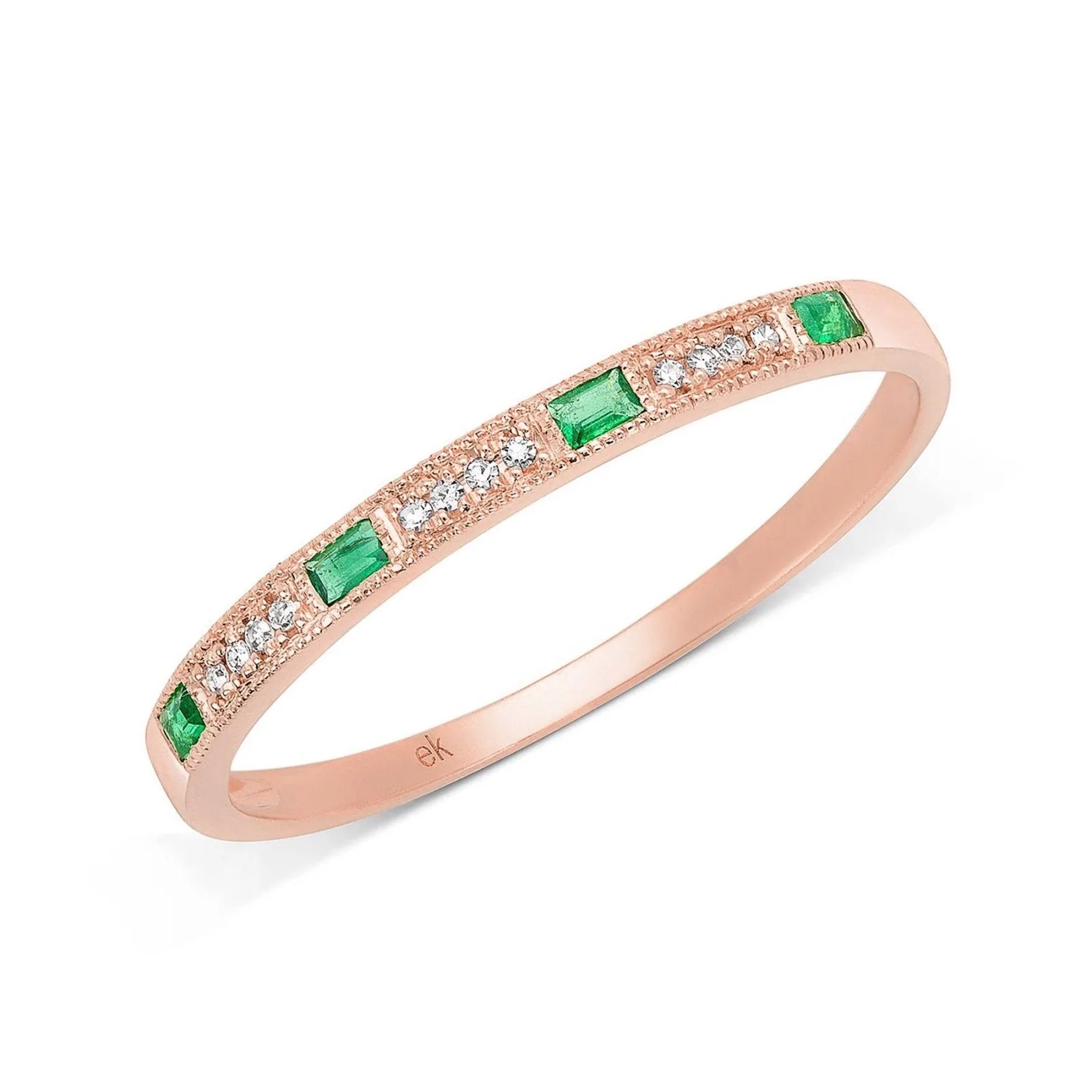 Dignity Emerald Ring