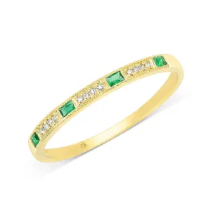 Dignity Emerald Ring