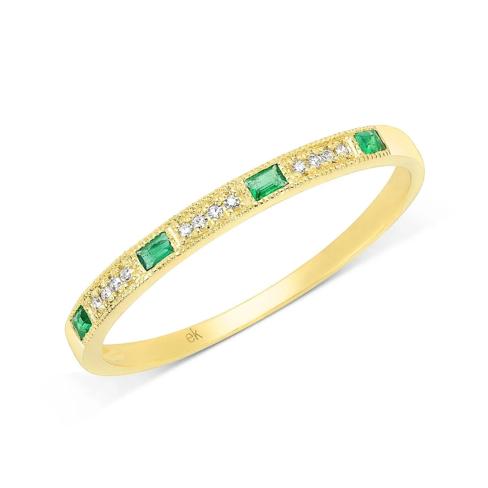Dignity Emerald Ring