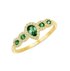 Divine Emerald Ring