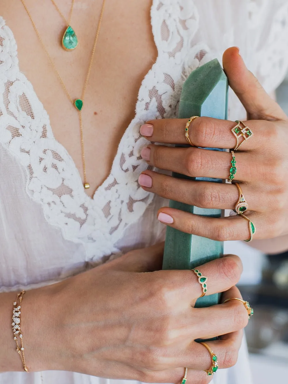 Divine Emerald Ring