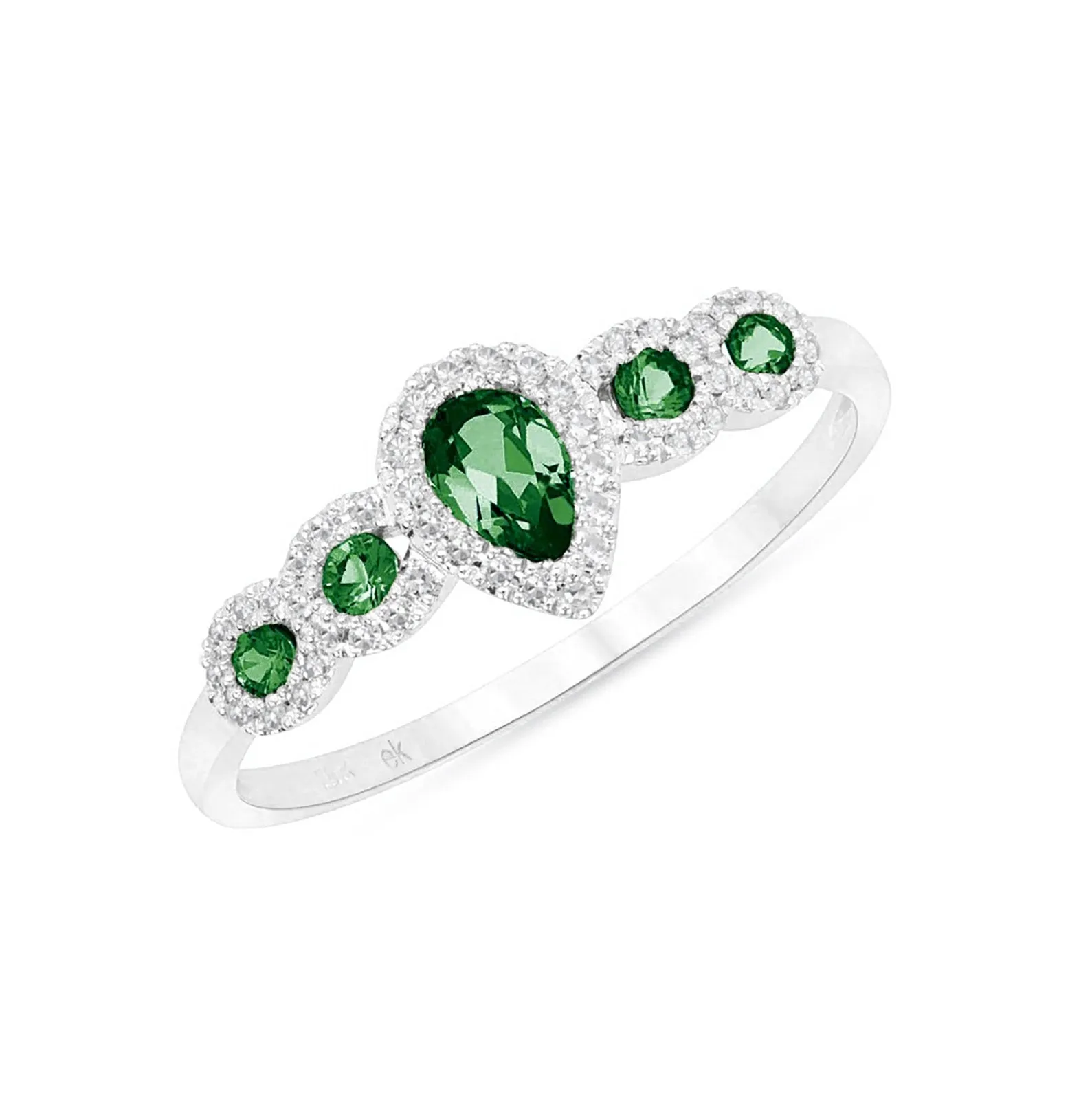 Divine Emerald Ring