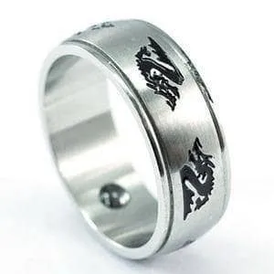 Dragon Magnetic Stainless Steel Men's Wedding Band