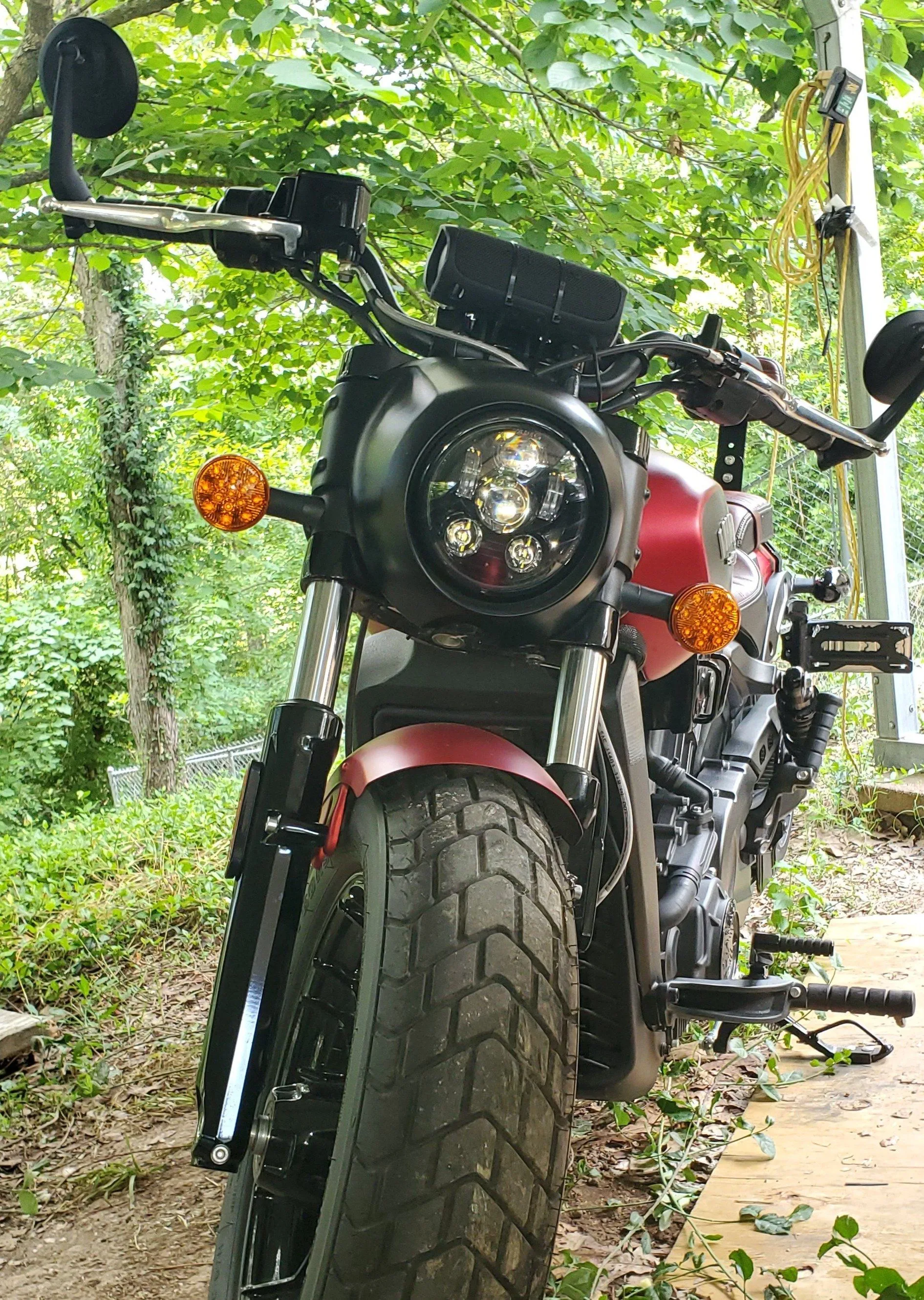 Eagle Lights 5 3/4" 8900 Series Generation III LED Projection Headlight For Indian Scout, Scout 60, Bobber