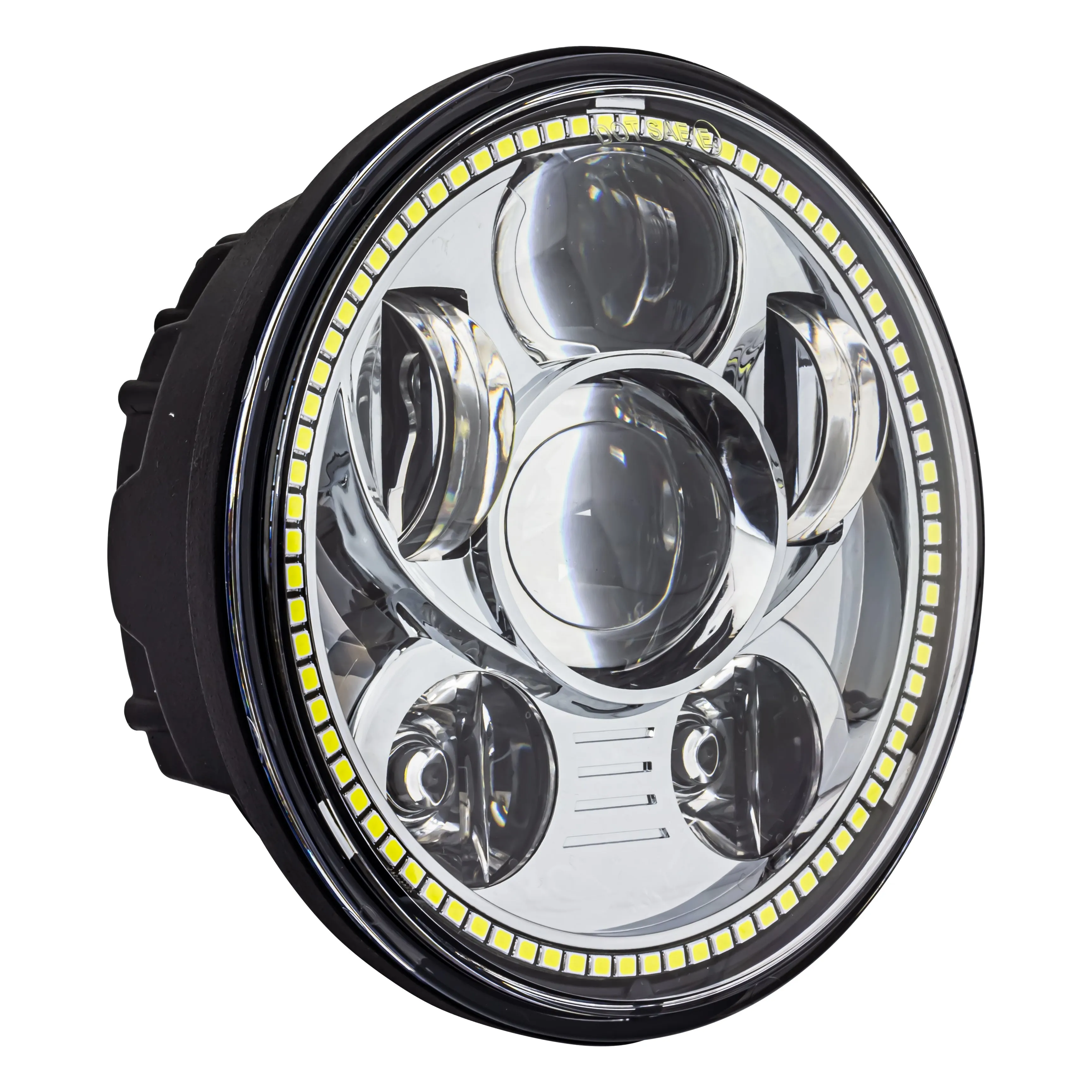 Eagle Lights 5 3/4" 8900 Series Generation III LED Projection Headlight For Indian Scout, Scout 60, Bobber